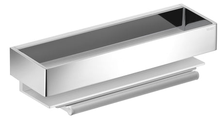 KEUCO Keuco Edition 11 Duschkorb mit integr. Glasabzieher, chrom/aluminium  – 11159010000