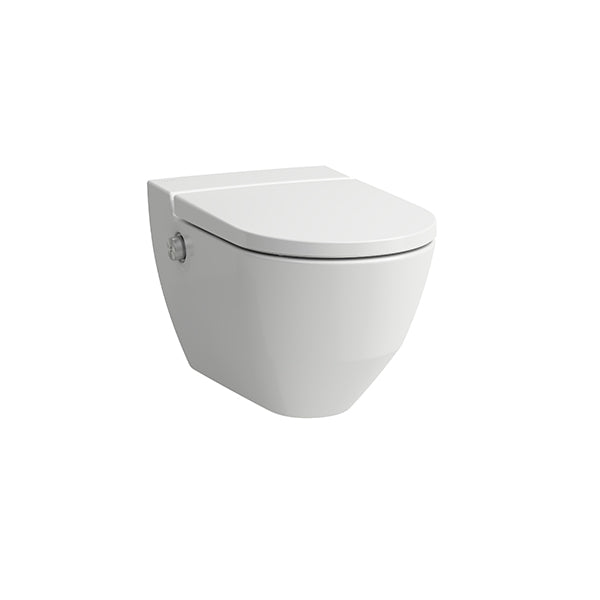 LAUFEN Laufen Navia Dusch-WC Cleanet Tiefspüler, rimless, weiß LCC   – H8206014000001
