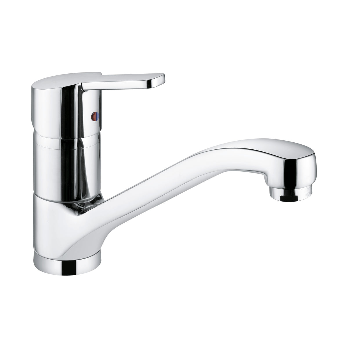 KLUDI Kludi Logo Neo Spültisch-Einhandmischer drucklos, chrom  – 379190575