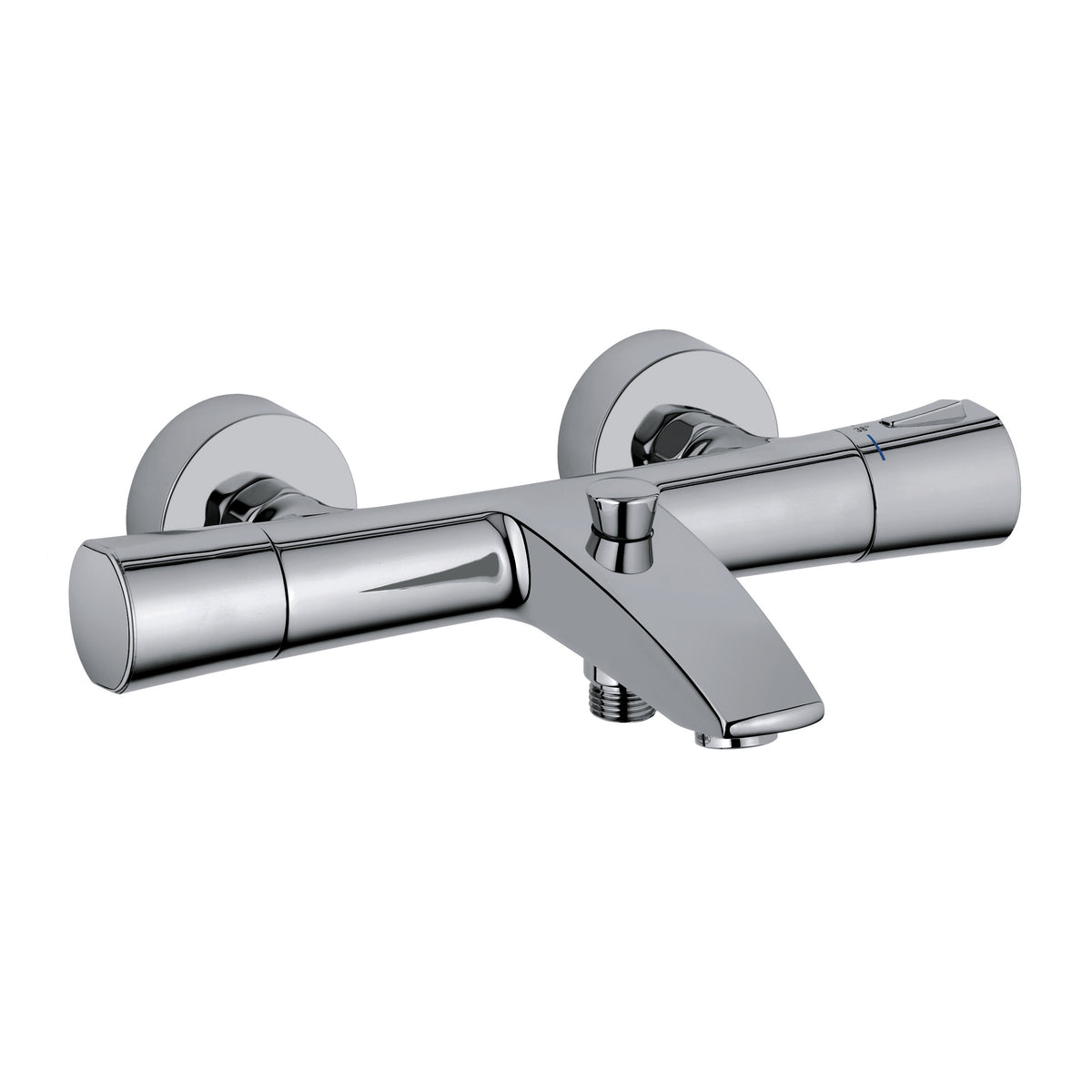KLUDI Kludi Zenta Wannenf.u.Brause Thermostat DN15, chrom  – 351010538