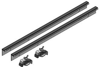 Alva Era Montagewinkel Set 2x Wann- enrandleiste L=65cm, 2x Klickanker - AQBWERMWS