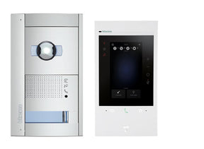 BTICINO Flex"ONE Video-Set mit Türstation SFERA inkl. Night & Day-Kamera + CLASSE 300EOS  – 363919