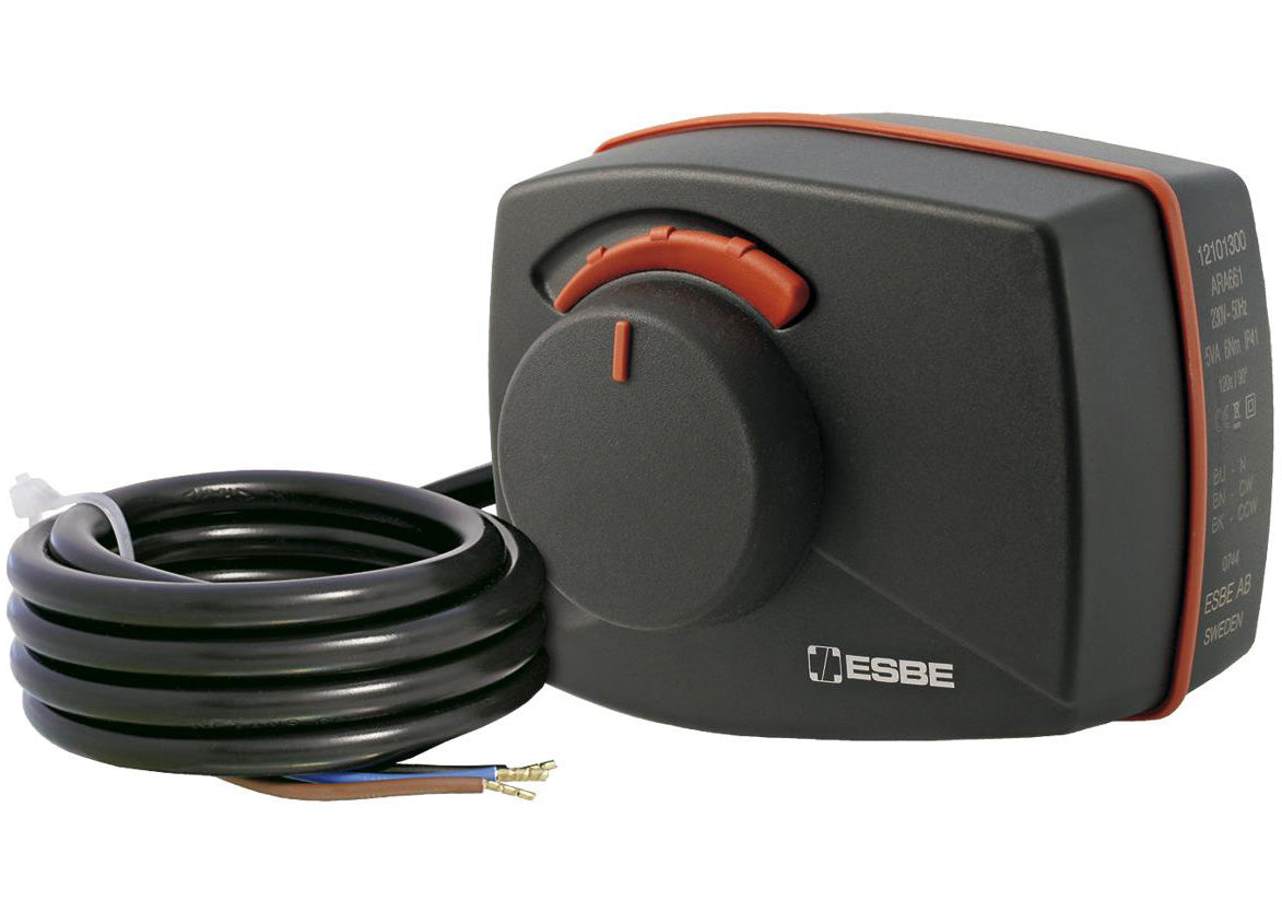 ESBE Esbe Stellmotor Type ARA662 230VAC 50Hz m.Mikroschalter 120sec./90Grad   – 12101800