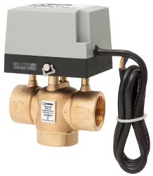 Alva 3-Wege Zonenventil 1" Kvs 5.7, 230VAC, mit Federrcklauf - ALZV3.1