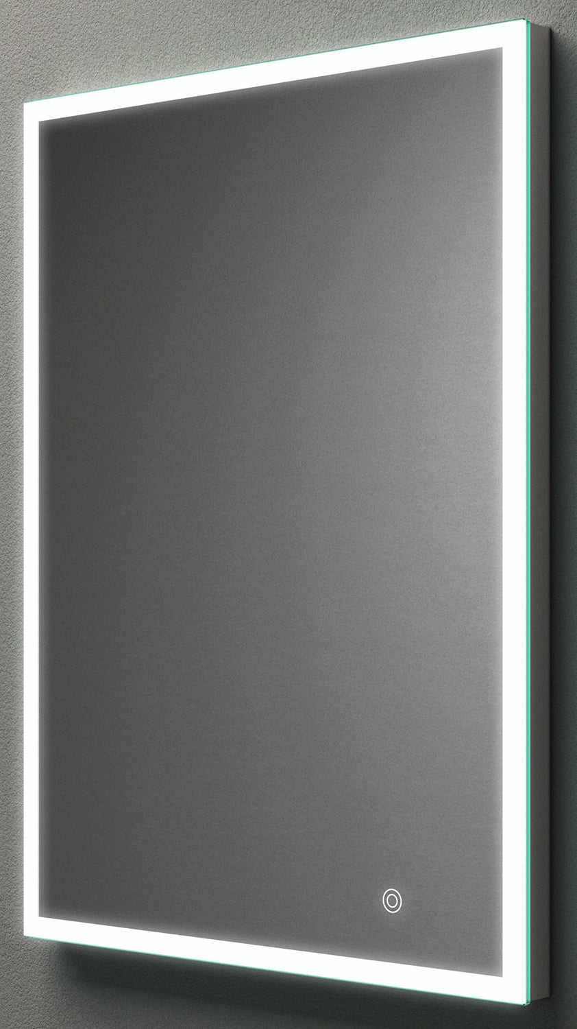 Alva Forta Lichtspiegel 100x80cm Aufh. hoch+quer, Touchschalt., LED 14,4W - AQBMFOLS3