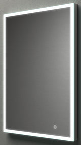 Alva Forta Lichtspiegel 100x80cm Aufh. hoch+quer, Touchschalt., LED 14,4W - AQBMFOLS3