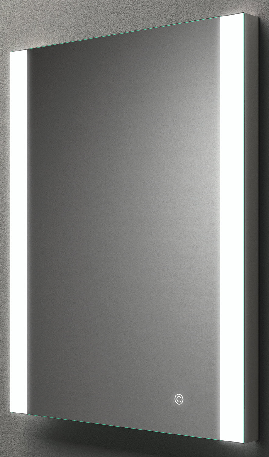 Alva Forta Lichtspiegel 130x80cm Aufh. hoch+quer, Touchschalter, LED 8W - AQBMFOLS7