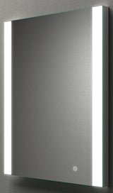 Alva Forta Lichtspiegel 130x80cm Aufh. hoch+quer, Touchschalter, LED 8W - AQBMFOLS7