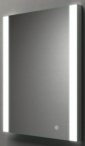 Alva Forta Lichtspiegel 130x80cm Aufh. hoch+quer, Touchschalter, LED 8W - AQBMFOLS7