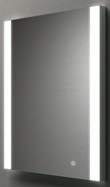 Alva Forta Lichtspiegel 130x80cm Aufh. hoch+quer, Touchschalter, LED 8W - AQBMFOLS7