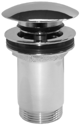 ALVA Varia Ablaufvent. 5/4" Clicker Chrom