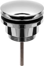 ALVA Varia Ablaufvent. 5/4" Clicker Kurz, Chrom