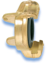 ALVA Schnell-Blindkupplung Fig.438 Messing