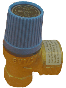 Alva Sicherheitsventil 1/2" Ansprechdruck 4 bar - ALKSV1/2.4