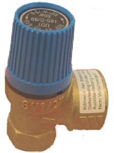 Alva Sicherheitsventil 1/2" Ansprechdruck 8 bar - ALKSV1/2.8