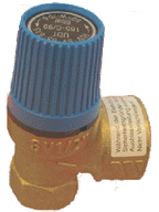 Alva Sicherheitsventil 1/2" Ansprechdruck 8 bar - ALKSV1/2.8