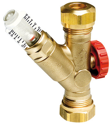 Alva Strangregulierventil mit Durchflussanzeige, 1/2" IG, 1-8L - ALSTRV1/2IG