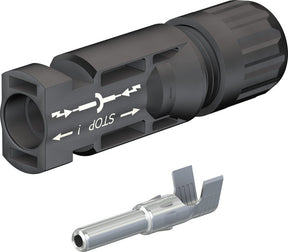 STÄUBLI MC4 Kupplungsstecker für PV-Kabel 10mm²  – 32.0035P0001