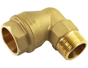 ISIFLO Winkel-Anschlussverschraubung Isiflo 121 3/4"x25mm  – 12125