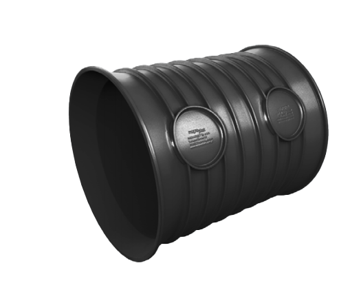 Alva G+Pipe Ueberschubmuffe DN/ID 200 gespritzt ohne Dichtung - GPUM200