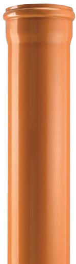 Alva PVC Kanal-Rohr SN4 DN 125/da 125x5000mm - KANR125.5000