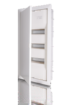 Alva Unterputz Kleinverteiler 3-reihig 36+6 TE, mit Steckklemme, IP30 - UPV36