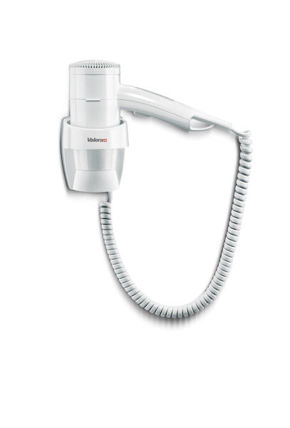 Haarfön m.Wandhalterung 1200W ein/aus-Drucks. 1Temp.stufe ws – 702006
