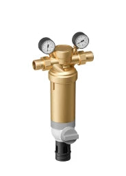 RESIDEO Resideo Hauswasser-Feinfilter F76S 0,1mm, bleifrei, Tülle 1 1/2", MS-Tasse  – F76S-11/2LFAAM