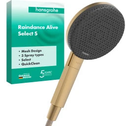 HANSGROHE HG Handbrause Raindance Alive Select S 125 3jet BBR  – 24500140