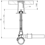 ALIAXIS Einbauset für Druckanbohrventile FRIALEN DBS  H 0,9-1,3  – 617000