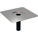 GEBERIT GE Pluvia Dampfsperrenanschluss 12L d56, CrNi 359113  – 359.113.00.1