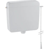 GEBERIT GE Spuelkasten AP127 hochhaengend 1 Menge, weiss, mit Zugkette   – 127.052.11.1
