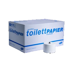 HAGLEITNER Hagleitner MultiRoll WC Papier 3lagig weiß, 32 Rollen pro Karton  – 411080130000
