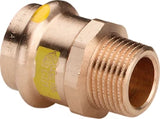 VIEGA Viega Übergangsstück mit SC Profipress G 2611 für Gas in 22mm x R1/2 Rotguss   – 346 164