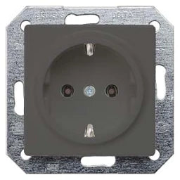 SIEMENS Schuko-Steckdose DELTA i-system, carbonmetallic   – 5UB1921