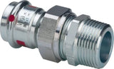 VIEGA Viega Verschraubung mit SC Prestabo 1165 in 42mm x R11/2 Stahl verzinkt   – 559 281