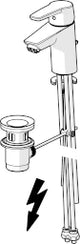 HANSA Hansa Polo Neu WT-Armatur drucklos chrom  – 5153 1193
