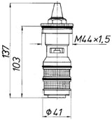 SCHMIEDL GS Thermostateinsatz 3/4"   – GS0499/20