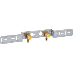 GEBERIT GE Mepla Anschlusswinkel, vormont. zweifach, d20mm x Rp1/2 x AD153mm   – 602.780.00.5