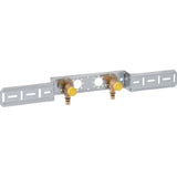 GEBERIT GE Mepla Anschlusswinkel, vormont. zweifach, d20mm x Rp1/2 x AD153mm   – 602.780.00.5