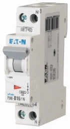 EATON LS-Schalter 6kA B 16A/1pol+N 1TE Schmalbauweise  – 263272