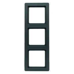 BERKER Q.1 Rahmen 3fach anthrazit samt  – 10136086