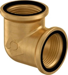 UPONOR Uponor Wipex Winkel 25+32 G1 IG, mit O-Ringen  – 1018350