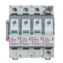 LEGRAND AC Überspannungsableiter 3-polig+N/PE Typ II   – 412247