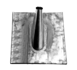 TRIAX Universal-Dachabdeckung, 400 x 330 mm St utzen aus Zinkblech, Platte aus Bleiblec  – 140394