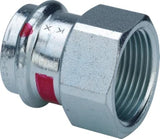 VIEGA Viega Übergangsstück mit SC Prestabo 1112 in 22mm x Rp3/4 Stahl verzinkt   – 559 113