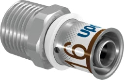 UPONOR Uponor S-Press PLUS Übergangsnippel 16-R1/2"MT   – 1070502