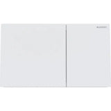 GEBERIT GE Betaetigungsplatte Sigma70 2-Mengen Edelstahl, mattweiss, square  – 115.622.JT.1