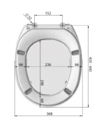 MKW MKW Kadett Plus WC-Sitz mit Deckel bahamabeige mit Metallscharnier  – A200-0204