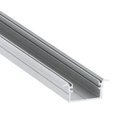 SMARTLED LED-Einbauprofil BERLIN XL 2m Aluminium eloxiert, BxH 24x12mm   – SLPB/1D